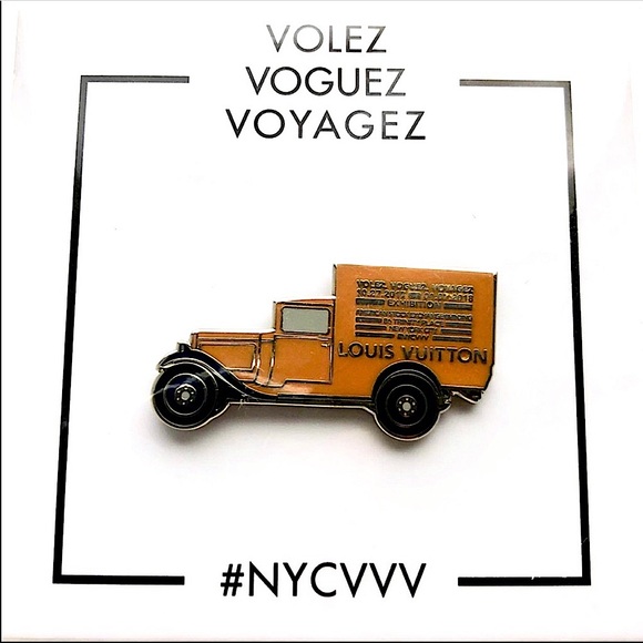 Louis Vuitton Jewelry - Louis Vuitton NYCVVV Exhibition Pin